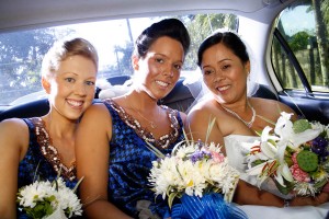 In the Bridal Car