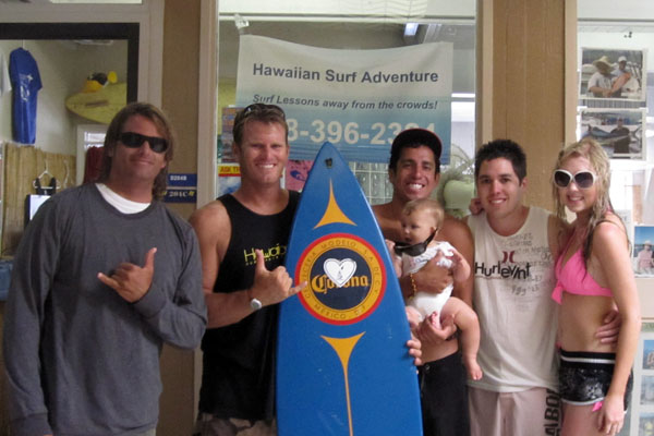 Hawaiian Surf Adventure Staff