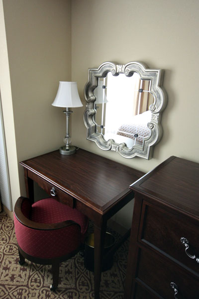 Bedroom Mirror and Seat