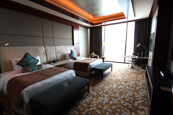 Second Bedroom in Straits Suite at Marina Bay Sands